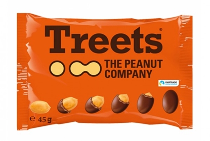 Picture of TREETS PEANUTS 45GR